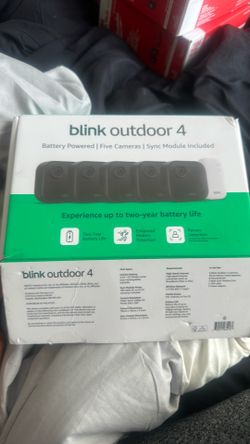 Blink Outdoor Security System Never Used