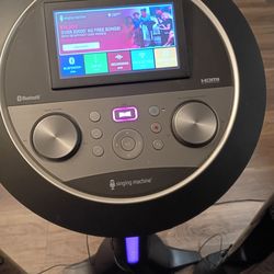 Singing machine premium WiFi karaoke 7 Inch touchscreen read description