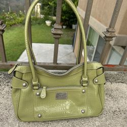 Green Hand Bag ( Liz- Co)