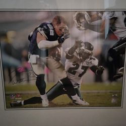 Jason Witten Game Action Signed Piece