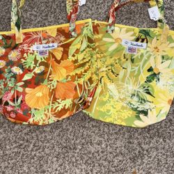 Handmade Floral & Artistic Tote Bags 