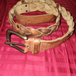 Fossil Leather Belt