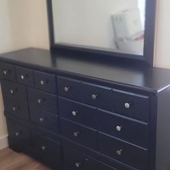 6 Drawer Dresser With Mirror