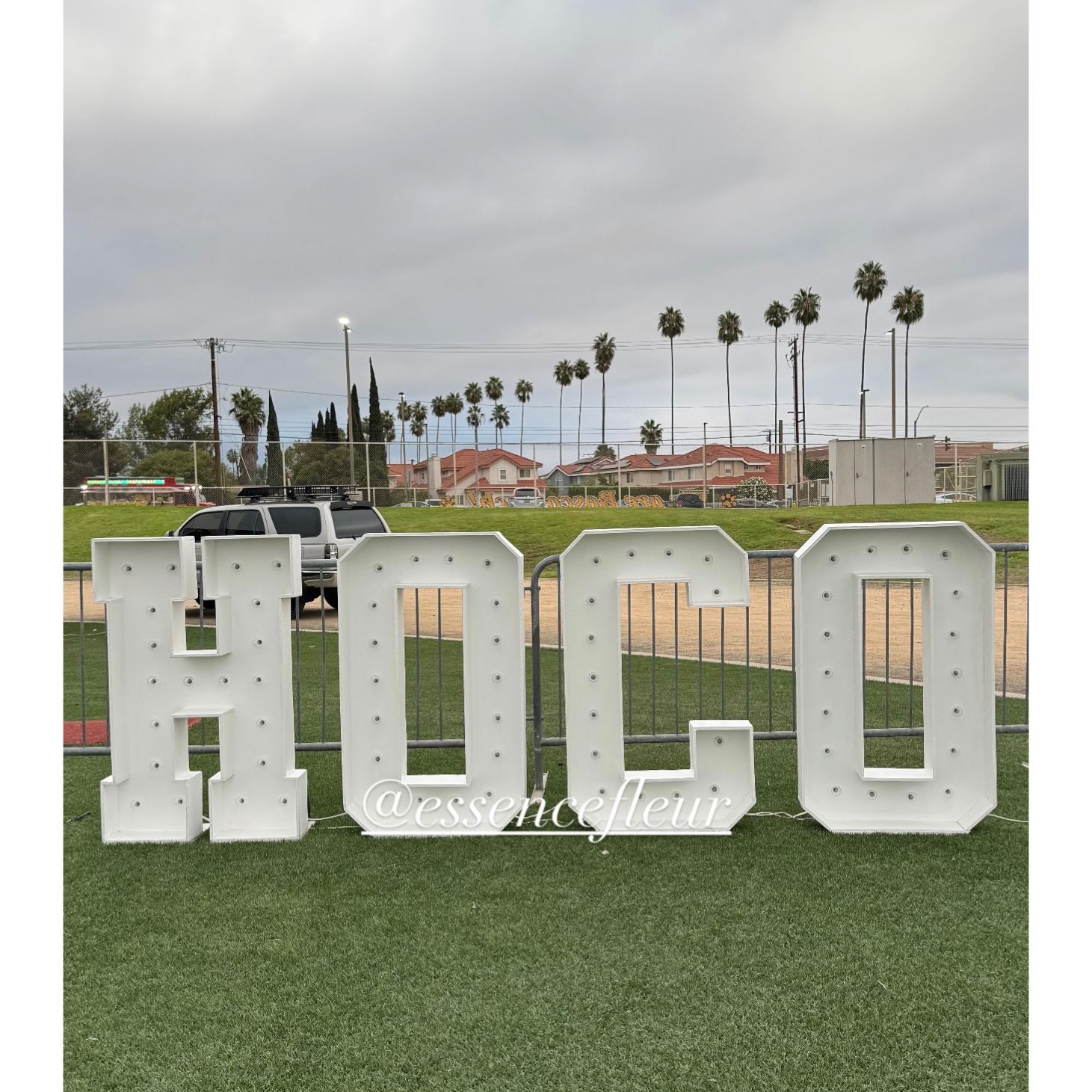 HOCO Marquee Letters