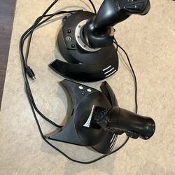 HOTAS Flight Stick & Throttle Controller for PC – Fully Working!