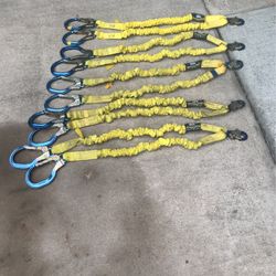 Safety Harness Lanyards WithXL Hooks