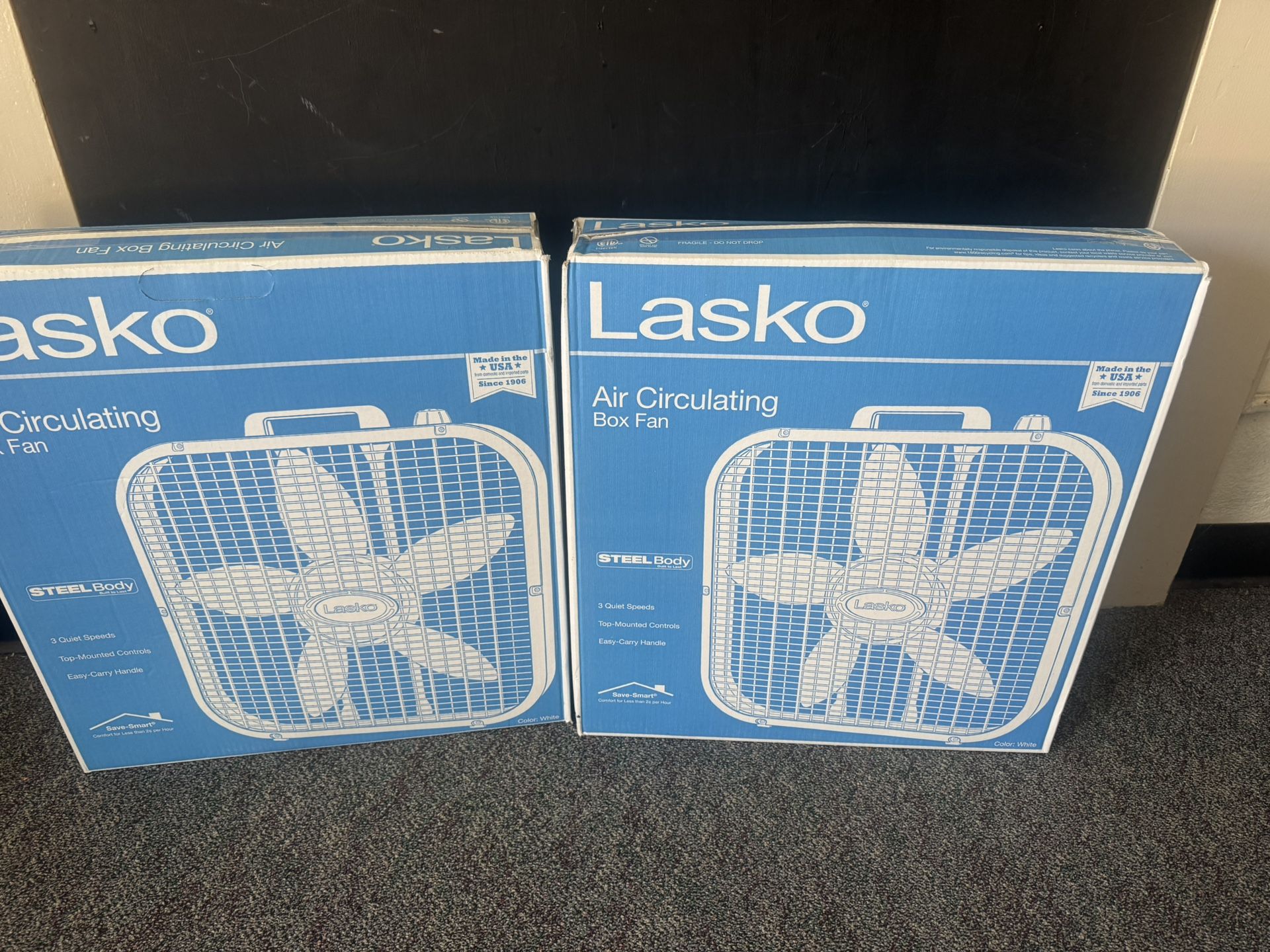 Box Fans NEW