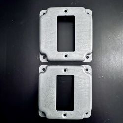 NEW ELECTRICAL GFCI METAL COVER $2 EACH