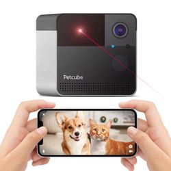 🔥NEW🔥 Petcube Play 2 Wi-Fi Pet Camera with Laser Toy for Cats & Dogs: Indoor Camera