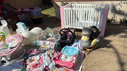 Girls baby items