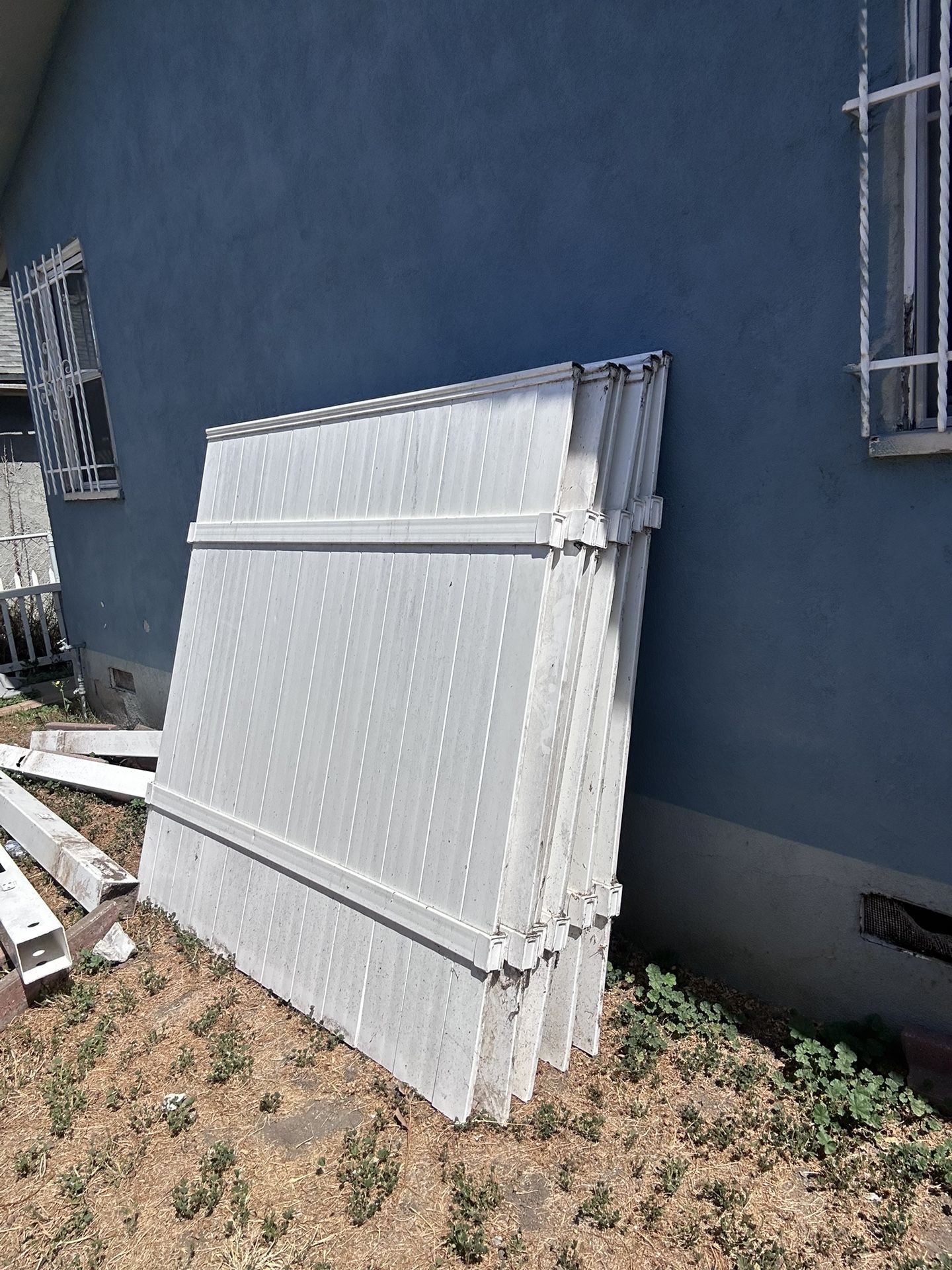 Vynil fence