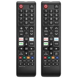 Pack Of 2 New Universal Remote For All Samsung TV Remote, Replacement Compatible For All Samsung Smart TV, LED, LCD, HDTV, 3D, Series TV