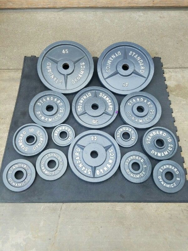 ☆255 lbs - Olympic weight set☆ for Sale in El Monte, CA - OfferUp