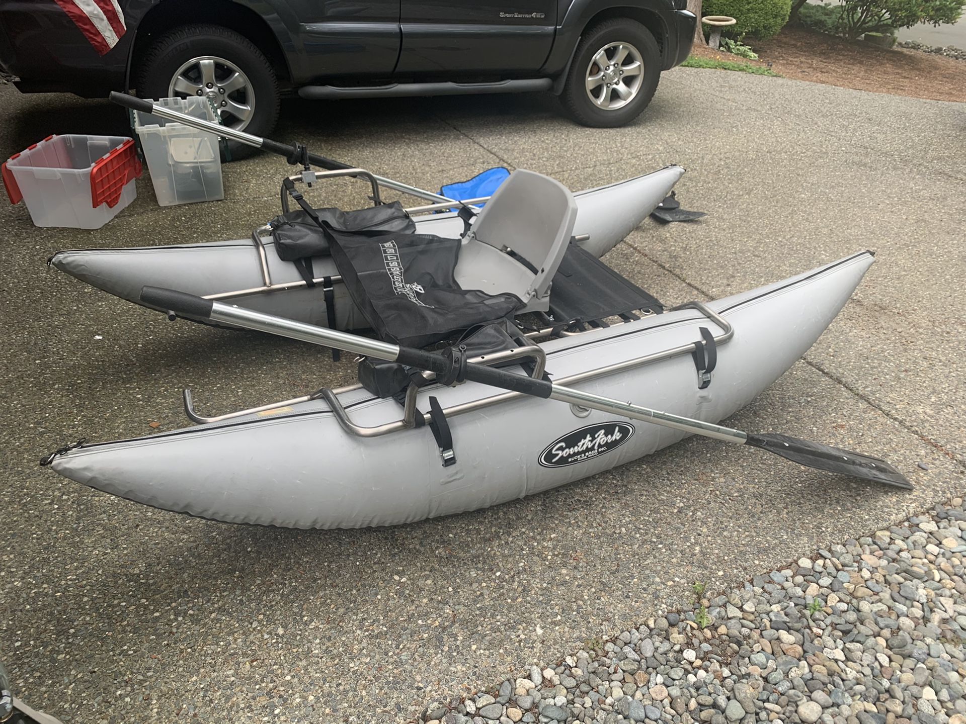 Buck’s Bags Southfork Pontoon Boat 8’ for Sale in Sammamish, WA OfferUp