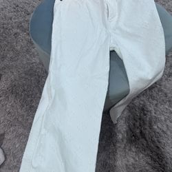 Abercrombie & Fitch White Jeans