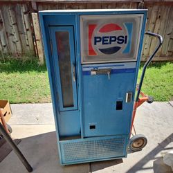 Vintage Pepsi Vendor Machine 
