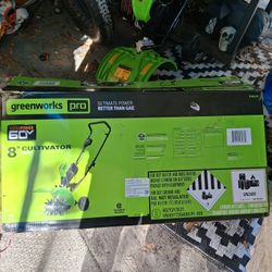 Greenworks 60v 8inch Cultivator 