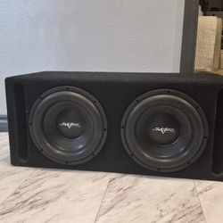 2 Scar 12 Subwoofers 
