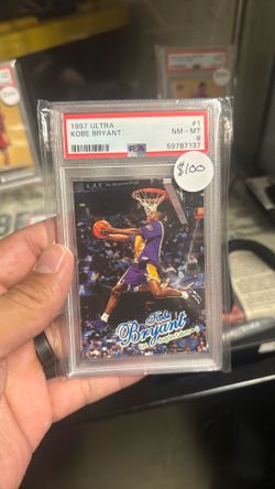 Kobe Bryant 1997 ultra! Graded in a PSA 8! 2nd year Kobe