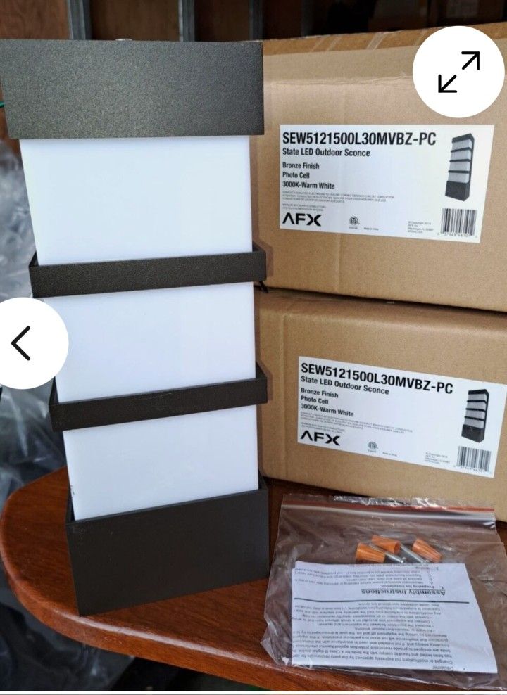 Exterior Sconces 110 - 277 V 22 Available