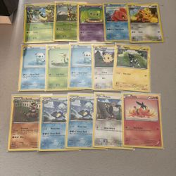 39 Black And White Set Pokemon Cards 