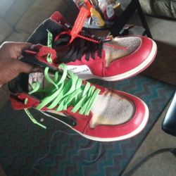 Off White Jordan 1 Must Come To Me Size 8 And 7 Only 