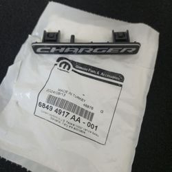 DODGE CHARGER Dash Instrument Panel Nameplate Emblem NEW OEM MOPAR Genuine.