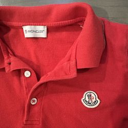 Moncler Kids Collar Polo Shirt