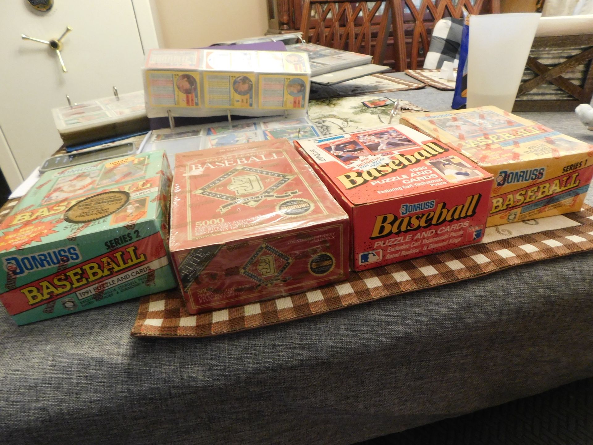 Over 5700 Baseball Cards