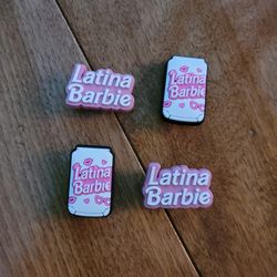 Lot Of 4 Latina Barbie Shoe Charms 