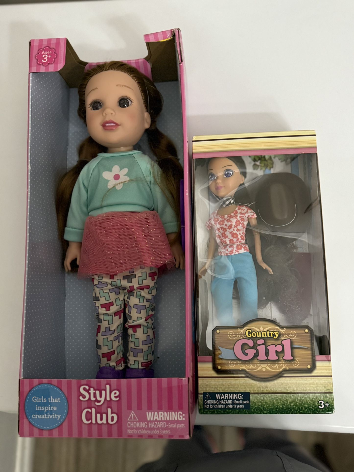 2 Brand New Dolls