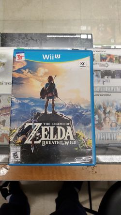 Zelda breath of the wild wii u