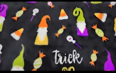 super soft Halloween blanket