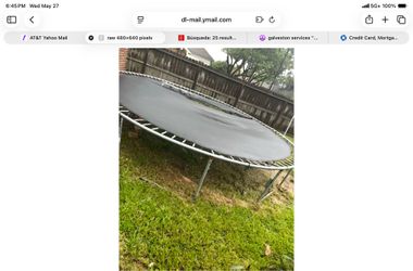 Free Trampoline easy fix