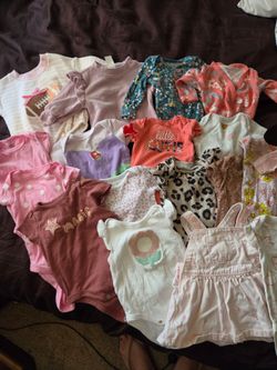 Baby girl onesies&Pajamas