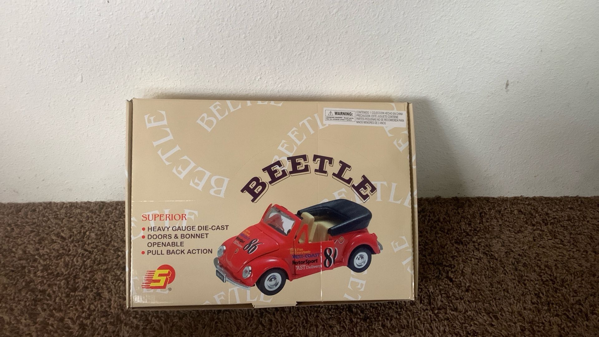 Superior Beetles Heavy Duty Die-cast Vintage