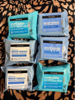 Neutrogena makeup removal wipes
