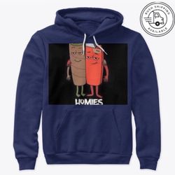 IMMACULATE VYBZ HOMIES PUFF PUFF PASS HOODIE HOODIE (SWEATER)