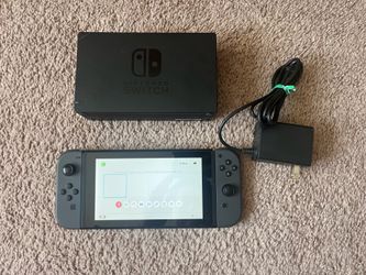 Nintendo Switch Game Console with Dock, Power Adapter