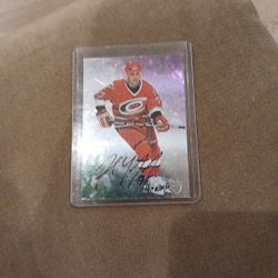 Signed Paul Coffey Card