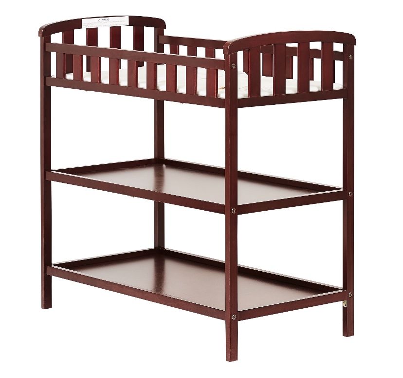 Baby Changing Table And Shelves 