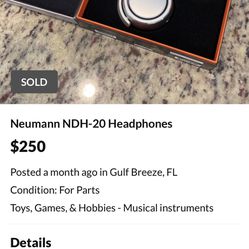Neumann NDH-20 Headphones