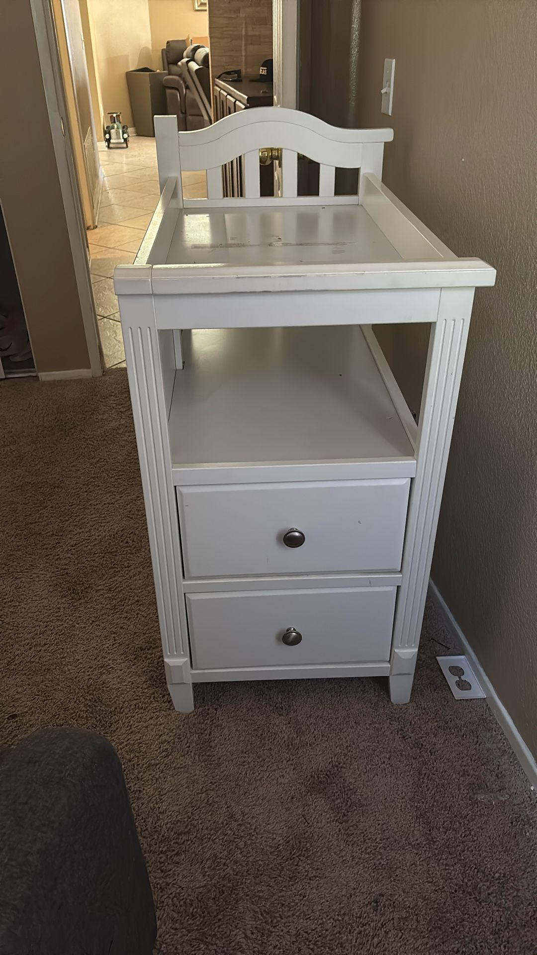 Crib With Changing Station