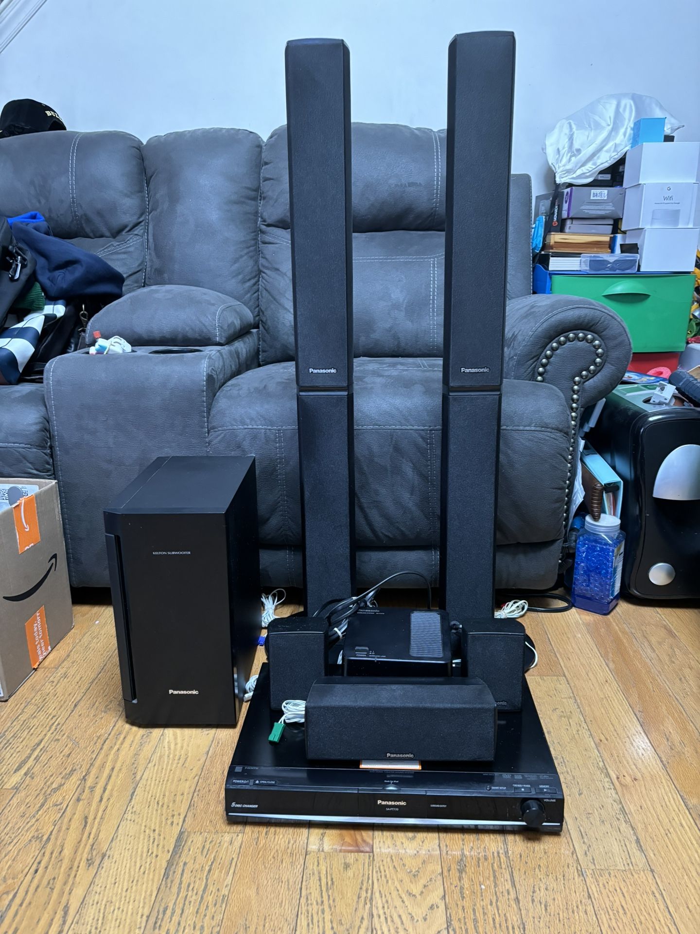 Panasonic Home Theater Sound System SA-PT770 Black