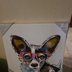 16"×16" Dog Picture