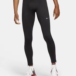 NIKE CHALLENGER DRI-FIT MENS RUNNING TIGHTS BLACK  CZ L #CZ8830-NWT