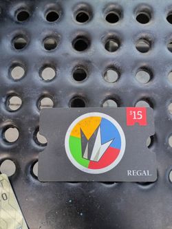 Gift someone this card from regal movies. Worth 18.50