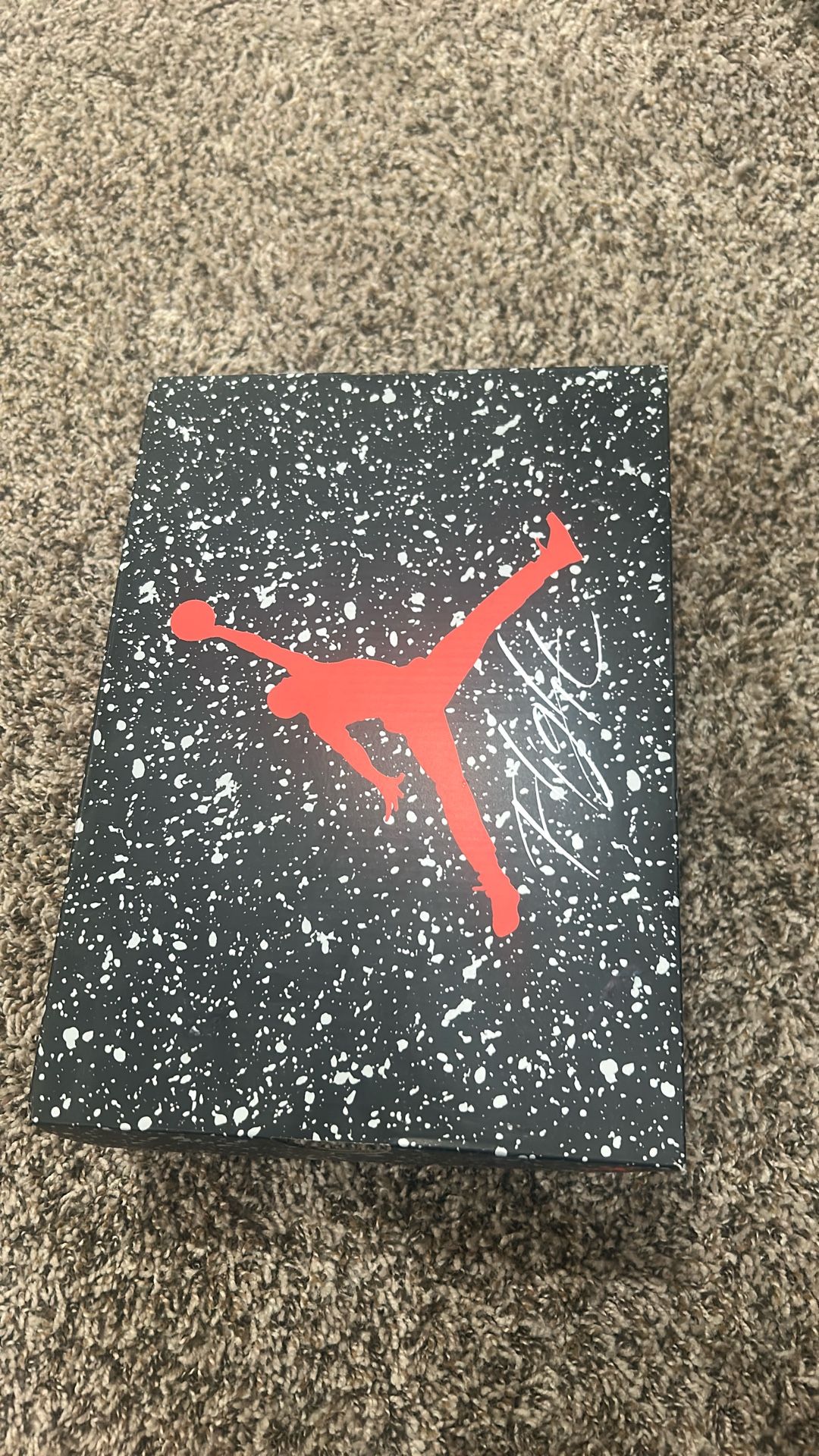 Jordan 3 Red Spikes Size 8