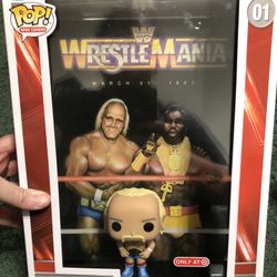 FUNKO HULK HOGAN WRESTLEMANIA TARGET EXCLUSIVE #1 NEW 