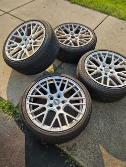 ESR wheels & practical new tires225/40/ZR18 92 W, 5 Bolt, Came off Mazda Tires $785 obo